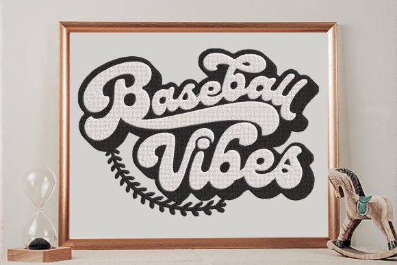 Baseball Vibes: A Charming Touch for Personalized Embroidery