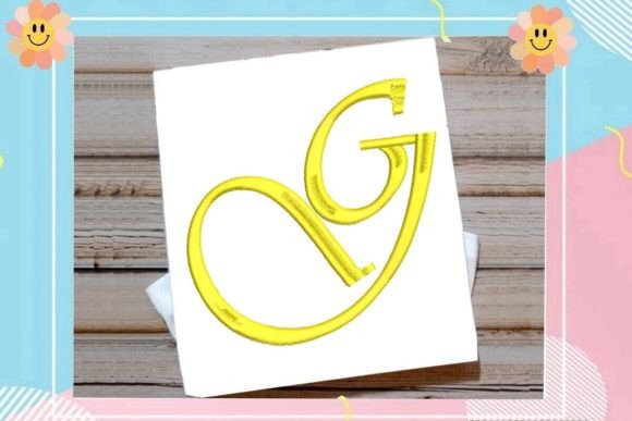 Beautiful Monogram G Letter: A Sophisticated Addition for Etsy Sellers
