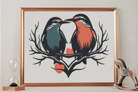 Birds: A Whimsical Embroidery Design for Everyday Craft Projects