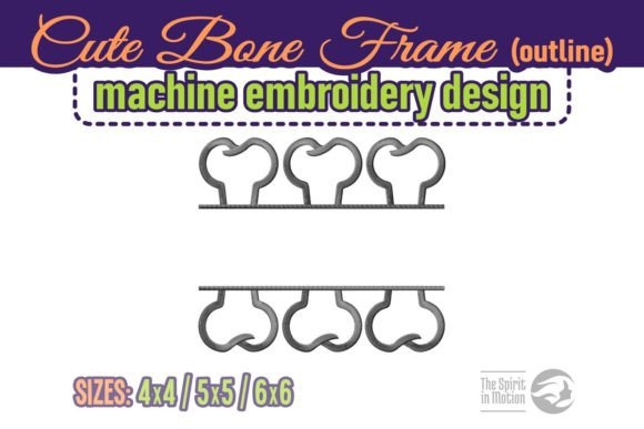 Cute Bone Split Name Frame: A Designer’s Review for Business Embroidery