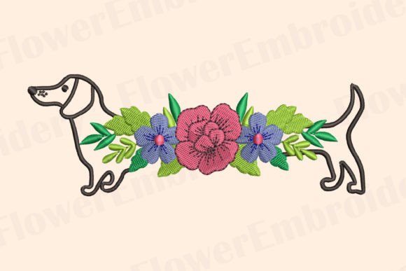 Daschund Dog Embroidery: A Designer’s Review for Boutique Apparel