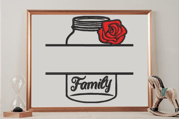 Floral Family Jar Split Text Frame: A Designer’s Honest Review for Personalized Gifts