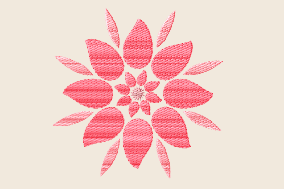 h1Pink Mandala Flower: A Versatile Embroidery Design for Small Business Branding/h1