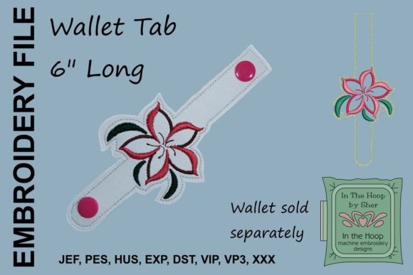 h1Swirly Flower Wallet Tab: A Craft Fair Favorite in the Making/h1