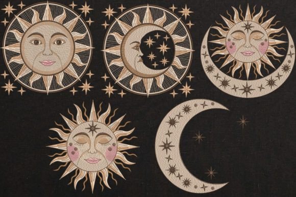 Magic Sun Moon and Stars Collection