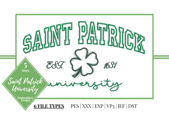 Saint Patrick University Embroidery Design Review