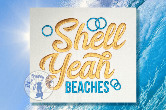 Shell Yeah: Ocean Whimsy for Holiday Embroidery