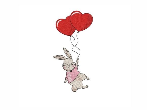 Valentine s Day Bunny Embroidery Design Review