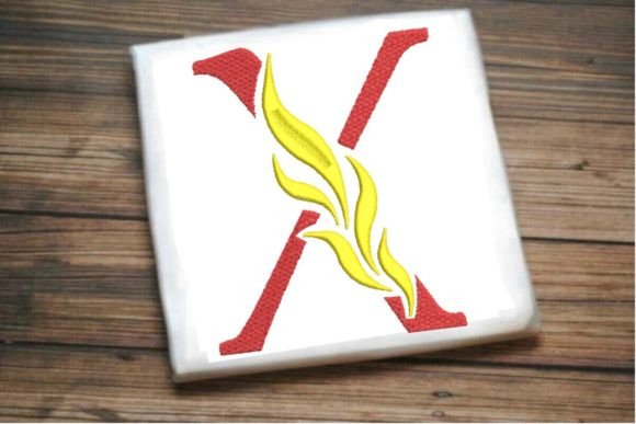 X Letter Beautiful Fire Alphabet: A Craft Fair Review