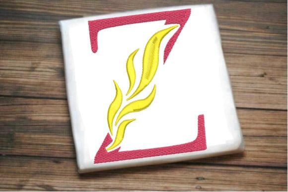 Z Letter Beautiful Fire Alphabet: A Spark of Elegance for Personalized Gifts